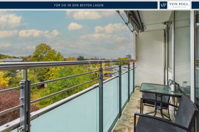 Gepflegte Wohnung in Zentrumsnähe mit Balkon, TG und Aufzug