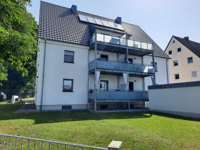 Moderne 3-Zimmer-Erdgeschosswohnung mit Westbalkon in Schwabmünchen