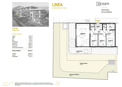 LINEA in Schwaz - Top B09 - 4-Zimmer-Terrassenwohnung im Neubauprojekt
