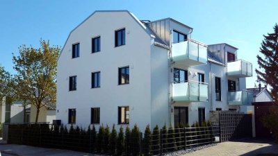 Hochwertige, neuwertige 3-Zimmer-Wohnung mit Balkon in sehr ruhiger Wohngegend am Park (nähe BMW)