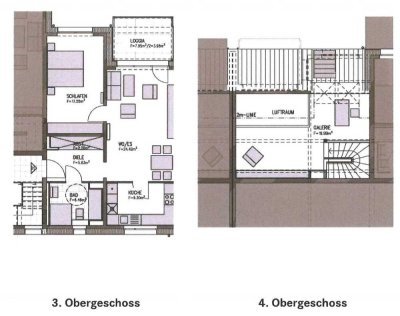 Attraktive 2-Zimmer-Wohnung mit Galerie in Düsseldorf-Mörsenbroich