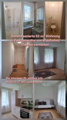 Renovierte 53 m2 Wohnung in Zentrumsnähe - Waidhofen/ Ybbs