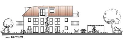 München! 4-ZKB OG-Whg. + 12 m² Süd/West-Balkon! FBH, elektr. Rollläd., Videosprech., Aufzug, Keller!
