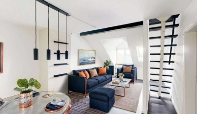 Charmante 2-Zimmer-Dachgeschosswohnung mit Wohlfühlambiente