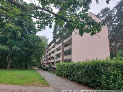 Gut geschnittene Wohnung mit Balkon in der beliebten Waldstadt!