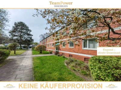 Wohnen nahe AEZ: 3,5 Zimmer, Balkon & TG - Stellplatz im Hochparterre