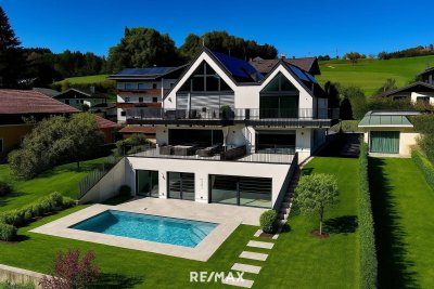 Haus im Haus – exklusives Wohnen mit Pool, Garten &amp; Designfreiheit in Salzburg