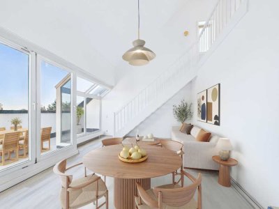 Licht, Luft & Lebensfreude – Ihr sonniges Maisonette-Zuhause über den Dächern im Süden Straubings