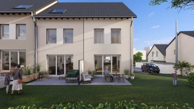 KfW-55: Reihenendhaus mit 145 m² in Rosbach / Rodheim vor der Höhe| Traumhaftes Wohneigentum
