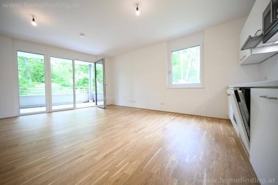 westseitige Loggiawohnung, schöner Grünblick, Garage möglich - befristet