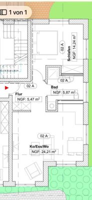 Charmantes 2-Zimmer Erdgeschoss-Apartment in Fulda