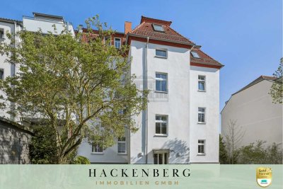 Stilvolle Kapitalanlage in Leipzig: Vermietete 2-Zimmer-Dachgeschosswohnung