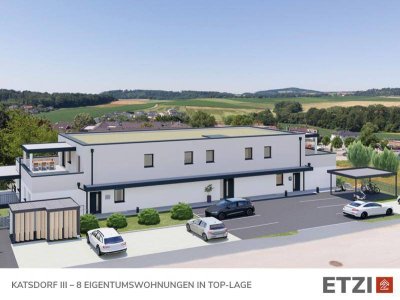 Katsdorf III - Rohbau besichtigen - Sonnige Gartenwohnung - schlüsselfertig € 419.300,-