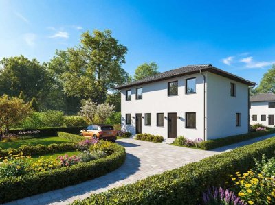 Inkl. Grundstück: Energieeffiziente Neubau-Doppelhaushälfte mit Keller Berlin-Bohnsdorf