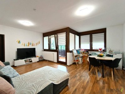 2 Zimmer Mietwohnung mit Balkon in herrlicher badener Lage