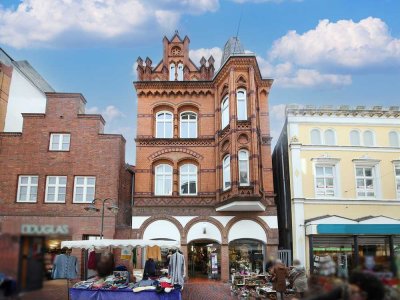 Sanierte Altbauwohnung in der Innenstadt von Husum-Nordsee