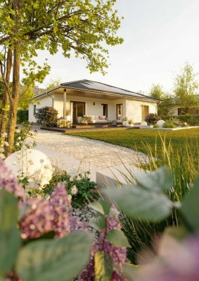 Der Bungalow mit der charmanten Form – ausgefallen und praktisch in Rotenburg an der Fulda