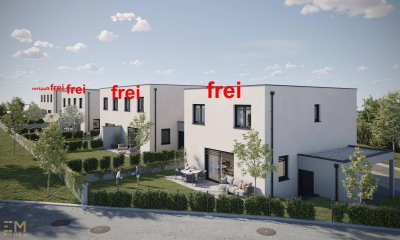 Top 3: Baubeginn bereits erfolgt! Schlüsselfertige Doppelhaushälfte mit 5 Zimmern, Carport, Terrasse, Eigengarten!