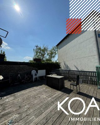 WG-Zimmer mit Gemeinschaftsküche und Terrasse