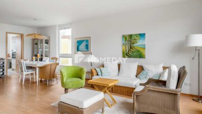 Wohlfühl-Oase in Friedersdorf: modernisiertes Reihenendhaus mit EBK, Garten, Terrasse & Doppelgarage