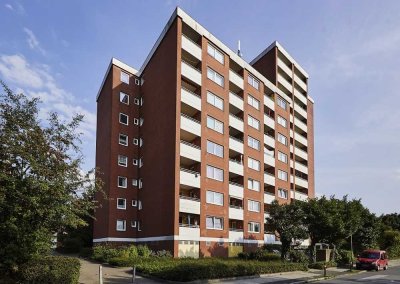 Kurzfristig anzumieten - Gutgeschnittene Ein-Zimmer-Wohnung mit Loggia in Arsten