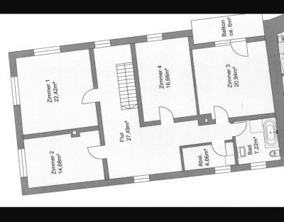 Helle 4,5-Zimmer-Wohnung in Döckingen – ca. 117 m², bezugsfrei