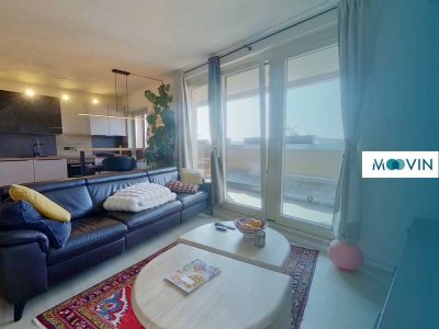 ** Gepflegte 3-Zimmer-Dachgeschosswohnung mit 2 Terrassen in Dresden! **