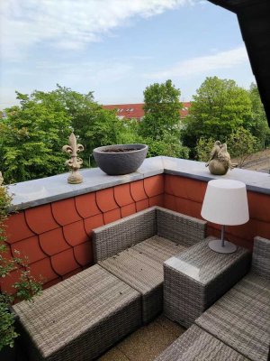 traumhafte 2-Zimmer Wohnung in Dormagen-Rheinfeld mit Dachterrasse