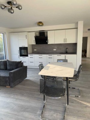 Voll ausgestattete Neubauwohnung. Wohnen auf Zeit für Pauschalpreis möglich!