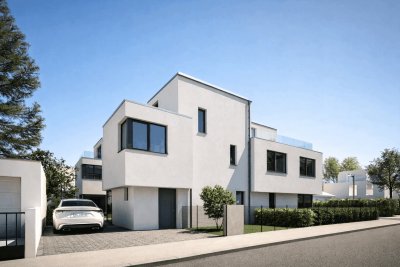 Top Doppelhaushälfte mit Keller und Dachterrasse