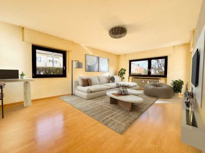 OPTIMAL GESCHNITTEN:  Sofort freie, lichtdurchflutete und großzügige 3 ZKB EG Whg. in begehrter Lage