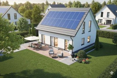 Schlüsselfertig mit Photovoltaikanlage - Baubar in Reichelsdorf