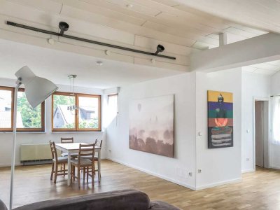 Stilvoll möblierte 3-Zimmer-Wohnung mit Weitblick über Waldenbuch