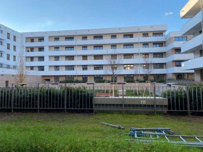 Moderne barrierefreie 3-Zimmer-Terrassenwohnung mit Garten, Loggia und hochwertiger Einbauküche