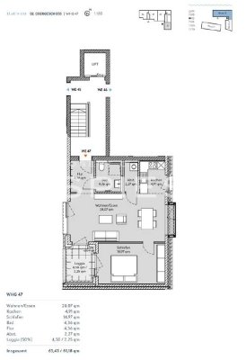 Moderne 2-Zimmer Neubauwohnung mit gemütlicher Loggia