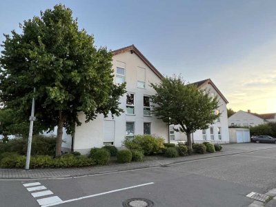 Modernisierte gemütliche Wohnung mit Balkon und Einbauküche in Rülzheim