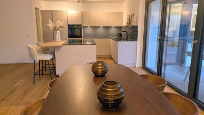 Teilmöblierte Wohnung im hochwertigen Neubau