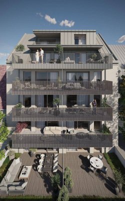 Hauptstraße Urfahr | Stilvolle Neubauwohnung mit 25 m² Terrasse - Provisionsfrei!