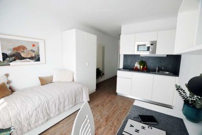 AB 01.12.2025! Möblierte 1-Zimmer-Apartments – Durchdacht. Komfortabel. Einziehen & wohlfühlen.