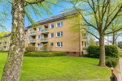 Hier können Sie entspannt alt werden!  Aus Ihrer neuen Wohnung gehen Sie bequem zu Fuß ins AEZ ...