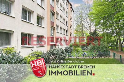 Reserviert / Woltmershausen / Gepflegte 3-Zimmer-Wohnung mit Sonnenbalkon