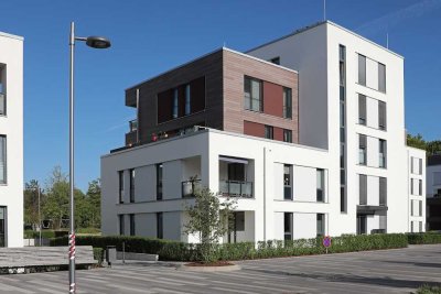 Tolle Neubauwohnung in Detmerode - barrierefreies Wohnen mit schöner Terrasse // EG links