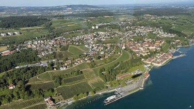 LICHT, LEICHTIGKEIT, LEBENSQUALITÄT! Stilvolle 1-Zi.-Wohnung mit Gartenterrasse in Meersburg