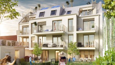 Gartenwohnung im Neubauprojekt I 2 Zimmer I Ruhelage