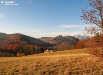 Garten. Berge. Freiheit.