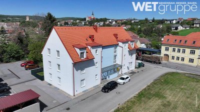 Geförderte 3-Zimmer Mietwohnung mit Kaufoption | ca. 70 m² | Dachgeschoss | Balkon