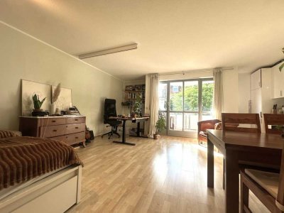 1-Zimmer-Apartment mit Balkon & EBK in zentraler Lage!