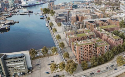 Wohnen am Ostufer an der  Kieler Förde 4-Zimmer-Neubauwohung mit West-Balkon