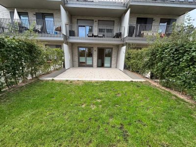 Wunderbare Terrasse: Großzügige Neubau 1-Zimmer-Wohnung in Wiesbaden