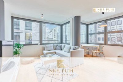 Skyline-Living am Eschenheimer Turm - Luxuswohnung mit Concierge & TG-Stellplatz